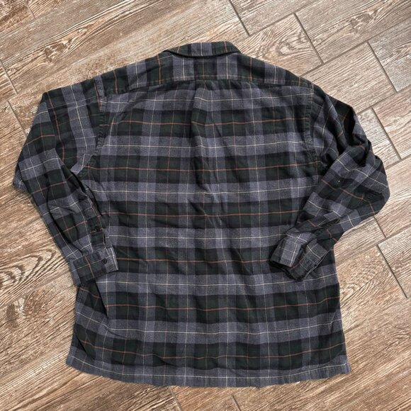 Polo Ralph Lauren Benford Mens Plaid Flannel Shirt XL‎ Grunge Plaid Check Chore - Picture 6 of 7